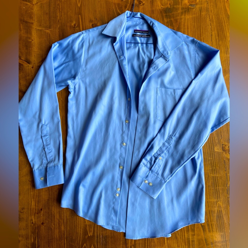 (3 for 30$ bundle) Geoffrey Beene No Iron Dress Shirt